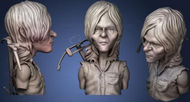 3D model Daryl TWD (STL)